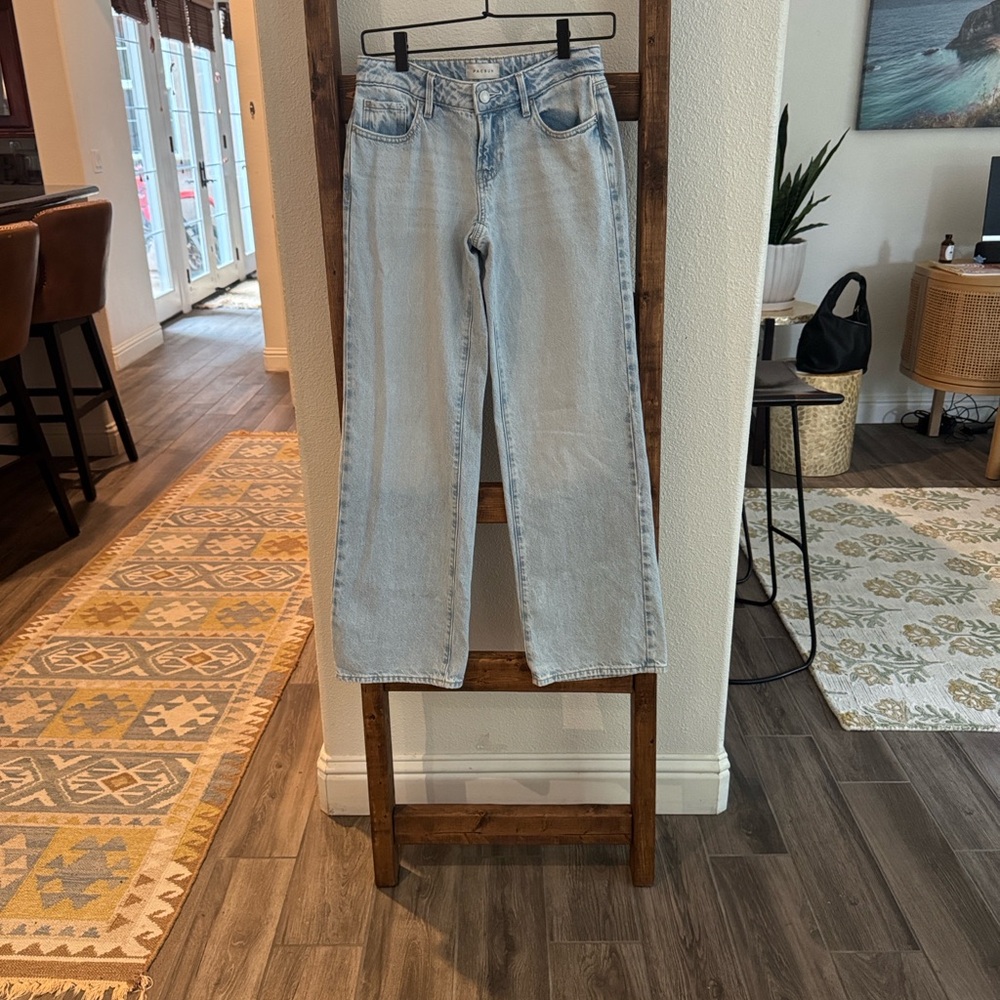 Pac Sun. Zoe Light Blue Women's low rise Girlfriend size 23 Jeans. EUC - Picture 4 of 11